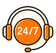 24/7 support team
